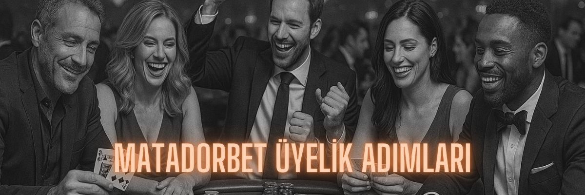 Matadorbet Üyelik adımları